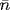 \bar n