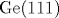 \mathrm {Ge}(111)