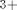 \mathrm {{}^{3+}}