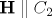 {\bf H}\parallel C_2